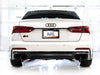 AWE Tuning 19-23 Audi C8 S6/S7 2.9T V6 AWD Track Edition Exhaust - Diamond Black Tips available at Damond Motorsports