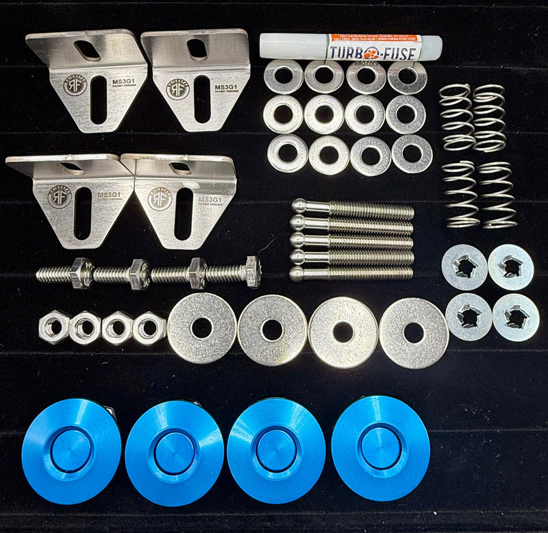 3rd Generation Ford Focus (2010-2018) and Focus ST/RS Bumper Fitment Solution available at Damond Motorsports