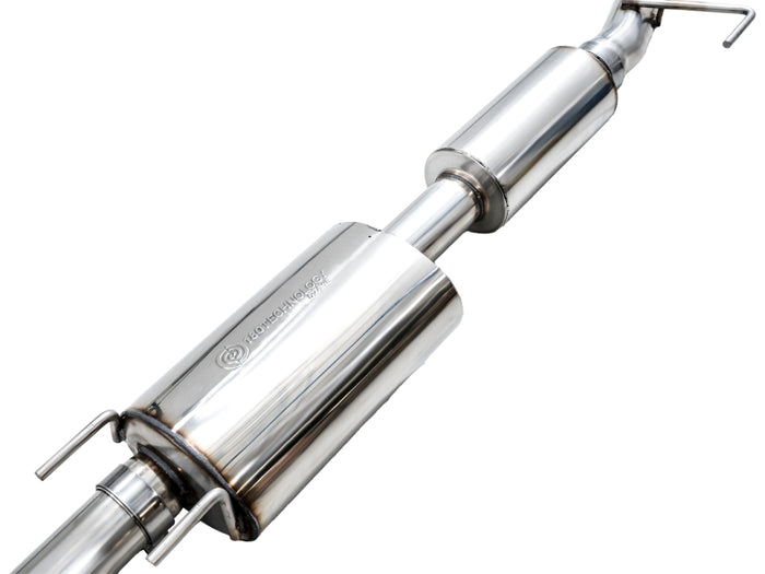 AWE 0FG Exhaust for 3rd Gen Toyota Tundra - Dual Chrome Silver Tips available at Damond Motorsports