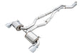 AWE 2020 Toyota Supra A90 Resonated Touring Edition Exhaust - 5in Chrome Silver Tips available at Damond Motorsports