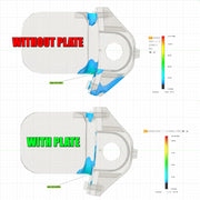Powerflex BMW E60 / 61 M5 / E63 / E64 M6 Front Sway Bar Bushings & Plate Kit 29 mm at Damond Motorsports
