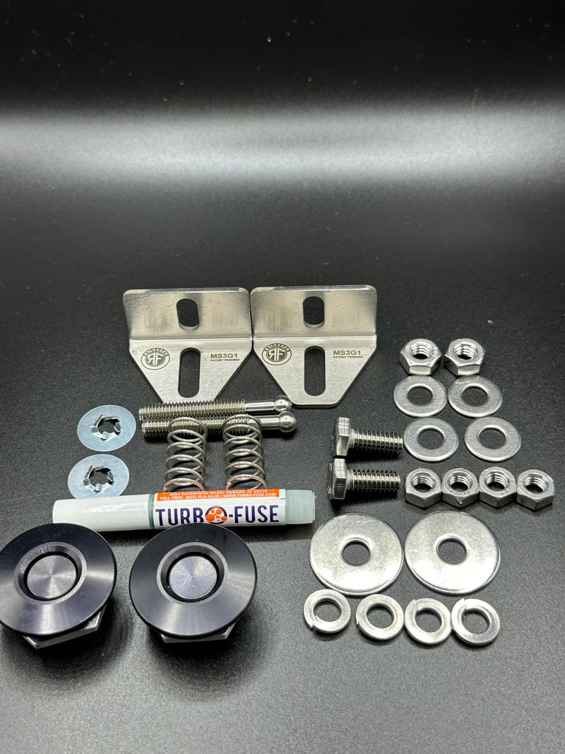 1st Gen Mazda 3 / Mazdaspeed 3 Bumper Fitment Solution-FENDERWELL ONLY available at Damond Motorsports