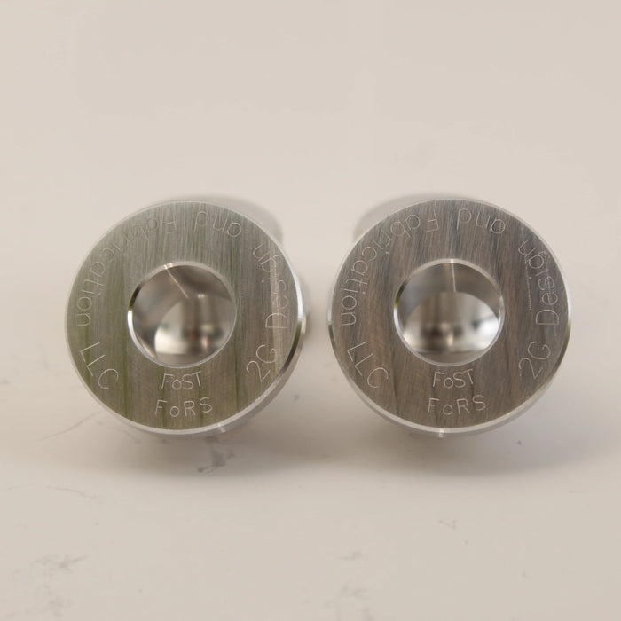 2G Design and Fabrication Focus ST/RS Billet Steering Rack Bushings available at Damond Motorsports