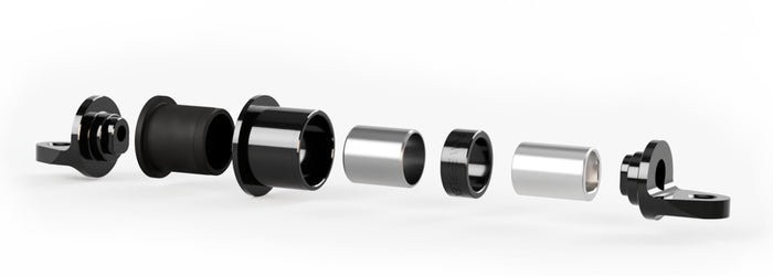 McLaren Front / Rear Wishbone Bushing Kit (M10 Bolts) available at Damond Motorsports