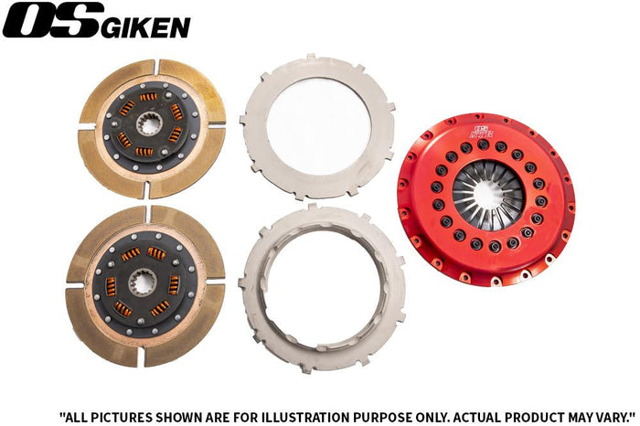 OS Giken Nissan 350Z/370Z VQ35HR TR Series Dampened Twin Plate Clutch available at Damond Motorsports