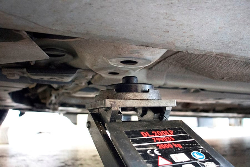 Powerflex - Tesla Model S, 3, X, Y / Volvo S60, V60, S90, V90, XC60, XC90 Jack Pad Adapter available at Damond Motorsports