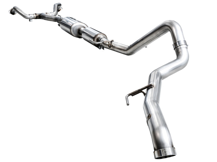 AWE 0FG Exhaust for 3rd Gen Toyota Tundra - BashGuard Only available at Damond Motorsports