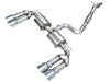 AWE 22-24 Audi 8Y S3 Touring Edition Exhaust - Chrome Silver Tips available at Damond Motorsports