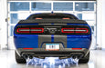 AWE Tuning 2017+ Challenger 5.7L Touring Edition Exhaust - Non-Resonated - Chrome Silver Quad Tips available at Damond Motorsports