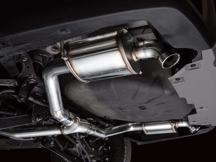 AWE 20-25 Subaru Outback (Wilderness & XT) 0FG Catback Exhaust w/Dual BashGuards available at Damond Motorsports