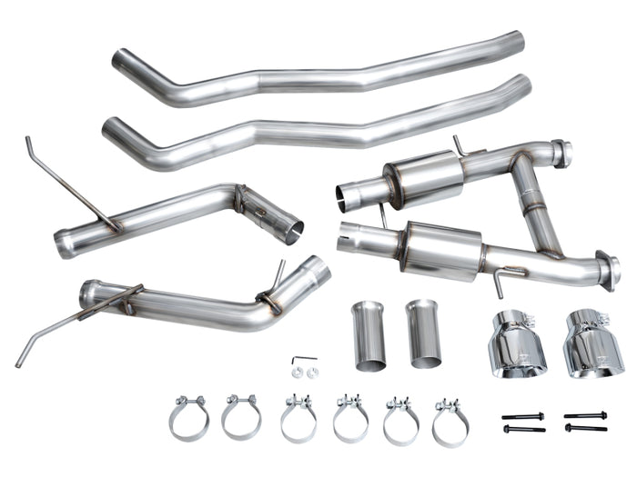 AWE Tuning 11-24 Dodge Durango 5.7L Track Edition Exhaust w/ Chrome Silver Tips available at Damond Motorsports