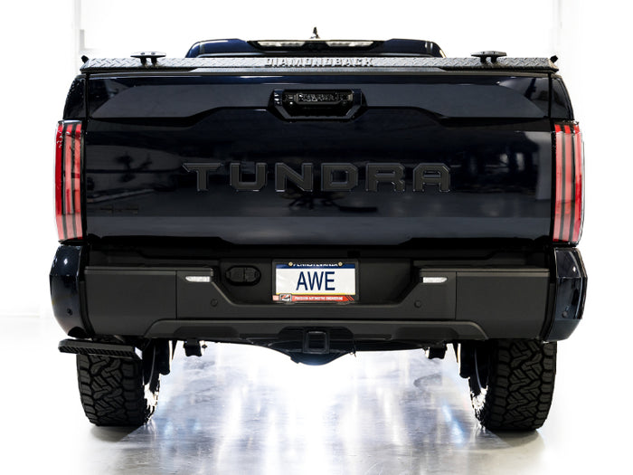 AWE 0FG Exhaust for 3rd Gen Toyota Tundra - BashGuard Only available at Damond Motorsports