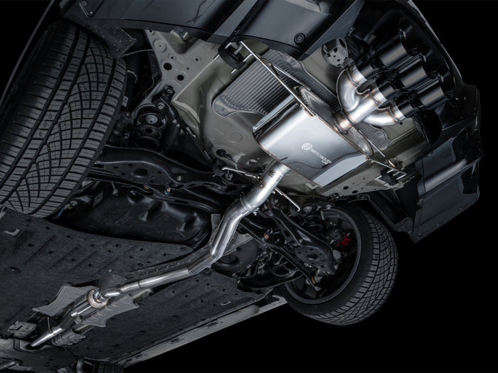 AWE Tuning 2024 Acura Integra Type S DE5 FWD Touring Edition Exhaust w/ Triple Diamond Black Tips available at Damond Motorsports