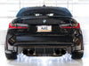 AWE SwitchPath Catback Exhaust for BMW G8X M3/M4 - Diamond Black Tips available at Damond Motorsports