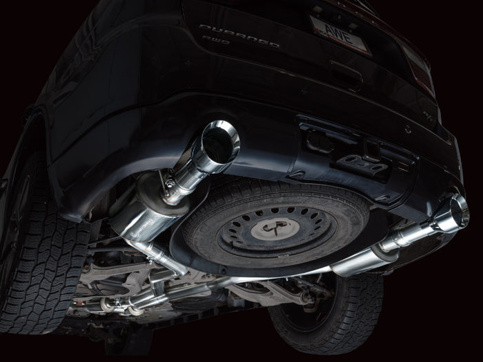 AWE Tuning 11-24 Dodge Durango 5.7L Touring Edition Exhaust w/ Chrome Silver Tips available at Damond Motorsports