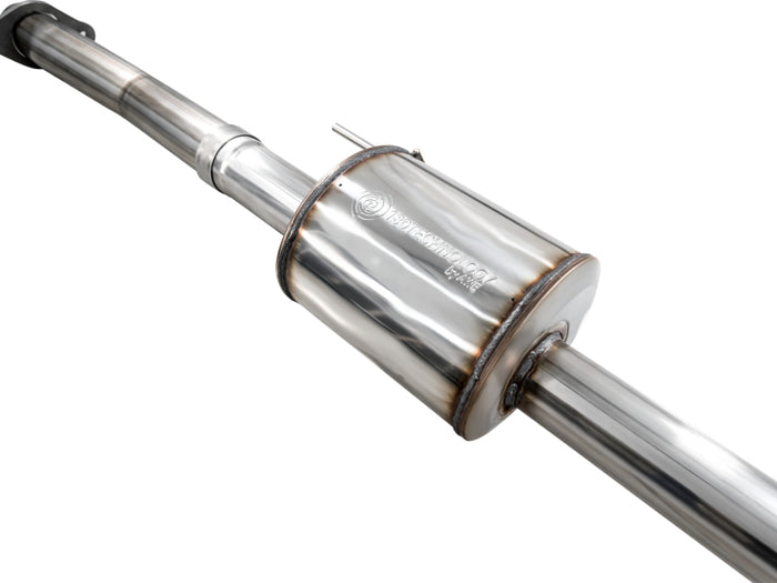 AWE 21-25 Ford F150 (14th Gen Reg Cab) Cat-Back Exhaust - 4.5in Dual Side Exit Chrome Tips available at Damond Motorsports