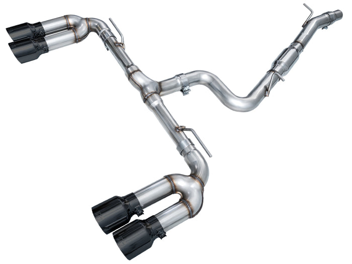 AWE 22-24 Audi 8Y S3 Track Edition Exhaust - Diamond Black Tips available at Damond Motorsports