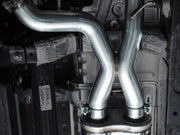 AWE Tuning 22-24 Ford Bronco Raptor 4WD Dual BashGuards Cat-Back SwitchPath Exhaust (No Tips) available at Damond Motorsports