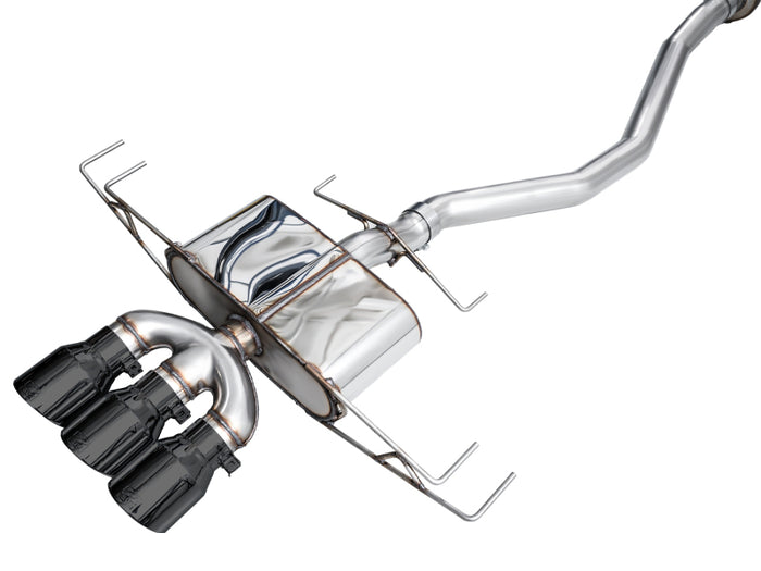 AWE Tuning 2024 Acura Integra Type S DE5 FWD Touring Edition Exhaust w/ Triple Diamond Black Tips available at Damond Motorsports