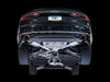 AWE Tuning Audi B9 A5 Touring Edition Exhaust Dual Outlet - Chrome Silver Tips (Includes DP) available at Damond Motorsports