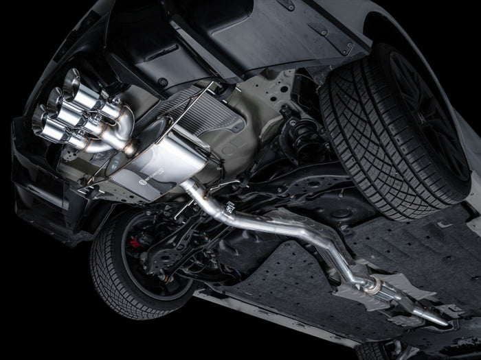 AWE Tuning 2024 Acura Integra Type S DE5 FWD Touring Edition Exhaust w/ Triple Chrome Silver Tips available at Damond Motorsports