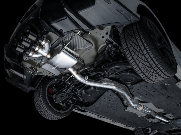 AWE Tuning 2024 Acura Integra Type S DE5 FWD Touring Edition Exhaust w/ Triple Diamond Black Tips available at Damond Motorsports