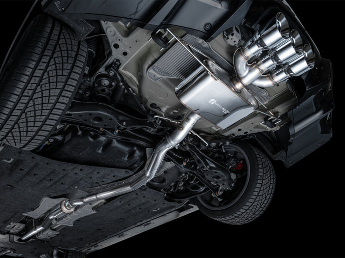 AWE Tuning 2024 Acura Integra Type S DE5 FWD Touring Edition Exhaust w/ Triple Chrome Silver Tips available at Damond Motorsports