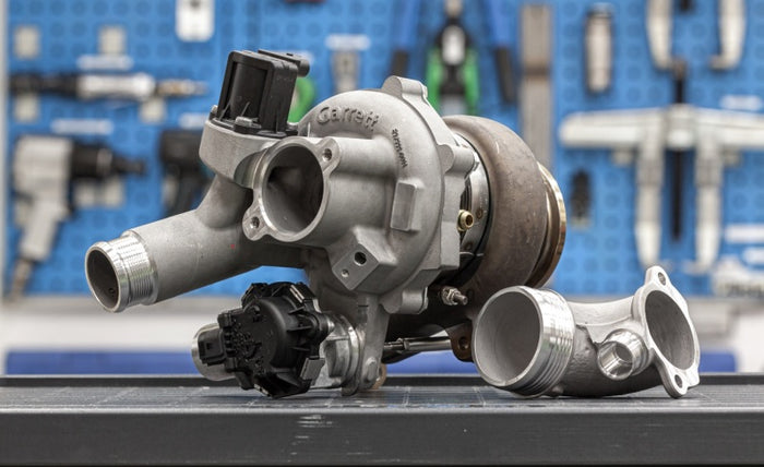 Garrett PowerMax Turbocharger 14-18 VW / Audi 2.0L TSI MK7 Stage 2 Upgrade Kit available at Damond Motorsports