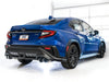 AWE Tuning 2022+ VB Subaru WRX Track Edition Exhaust - Chrome Silver Tips available at Damond Motorsports
