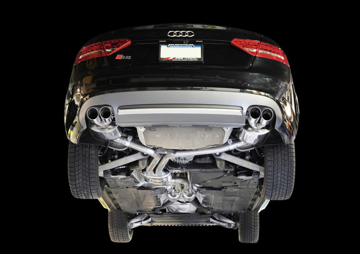 AWE Tuning Audi B8.5 S5 3.0T Touring Edition Exhaust System - Polished Silver Tips (90mm) available at Damond Motorsports