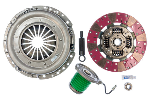 EXEDY Sport Performance Stage 2 Cerametallic Clutch: Cushion Button Disc: Includes Hydraulic CSC Slave Cylinder PN#07956CSC available at Damond Motorsports