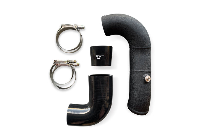 CVF Cold-side Aluminum Intercooler Pipe (2013-2018 Ford Focus ST) available at Damond Motorsports