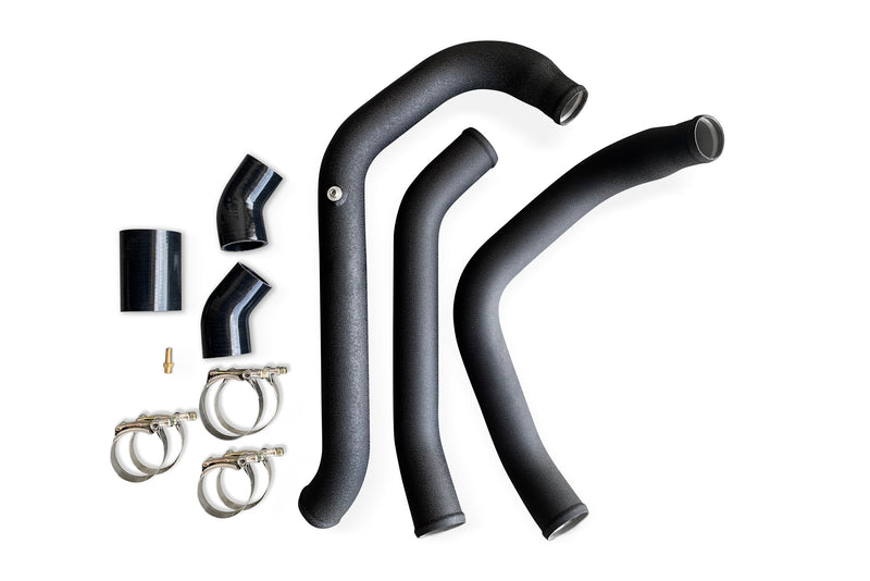 CVF Hot-side Aluminum Intercooler Piping (2011-2014 Ford F-150 3.5L EcoBoost) available at Damond Motorsports