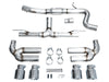 AWE 22-24 Audi 8Y S3 Track Edition Exhaust - Chrome Silver Tips available at Damond Motorsports