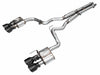 AWE Tuning 21-23 Ford Mustang Mach 1 SwitchPath Cat Back Exhaust w/ Quad Diamond Black Tips available at Damond Motorsports