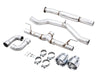 AWE Subaru BRZ/ Toyota GR86/ Toyota 86 Track Edition Cat-Back Exhaust- Chrome Silver Tips available at Damond Motorsports