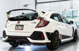 AWE Tuning 2017+ Honda Civic Type R Track Edition Exhaust w/Front Pipe & Triple Diamond Black Tips available at Damond Motorsports