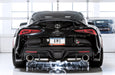 AWE 2020 Toyota Supra A90 Non-Resonated Touring Edition Exhaust - 5in Diamond Black Tips available at Damond Motorsports