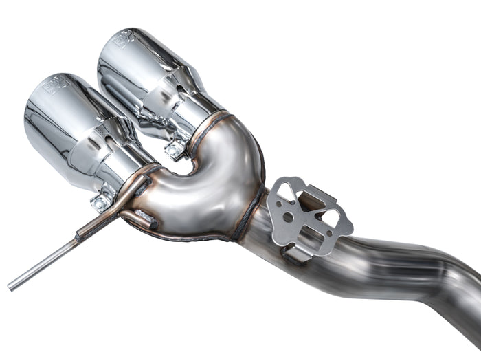 AWE Tuning 23-24 BMW G87 M2 Track Edition Exhaust - Chrome Silver Tips available at Damond Motorsports