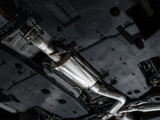 AWE 23-24 Toyota GR Corolla Touring Edition Catback Exhaust - Chrome Silver Tips available at Damond Motorsports