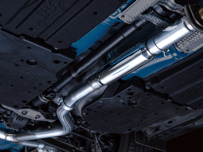 AWE Tuning 2022+ VB Subaru WRX Touring Edition Exhaust - Chrome Silver Tips available at Damond Motorsports