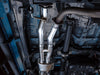 AWE 16-22 Toyota Tacoma 0FG Catback Exhaust w/ BashGuard - Dual Chrome Silver Tips available at Damond Motorsports
