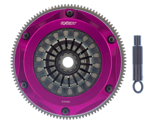 EXEDY Sport Performance Hyper Twin Cerametallic Clutch: Rigid Disc: Pull Type Cover: For use w/ Hyper Accessory Kit HCAK105 PN#HM052SR available at Damond Motorsports