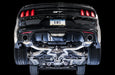 AWE Tuning S550 Mustang GT Cat-back Exhaust - Touring Edition (Chrome Silver Tips) available at Damond Motorsports