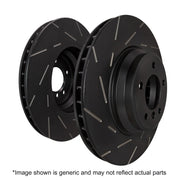 EBC 2019+ Hyundai Veloster N 2.0T (2nd Gen w/Performance Package) USR Slotted Front Rotors available at Damond Motorsports