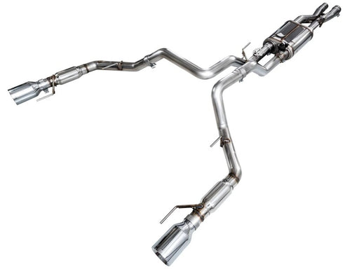 AWE Gen 3 Raptor SwitchPath Exhaust - Chrome Silver Tips available at Damond Motorsports
