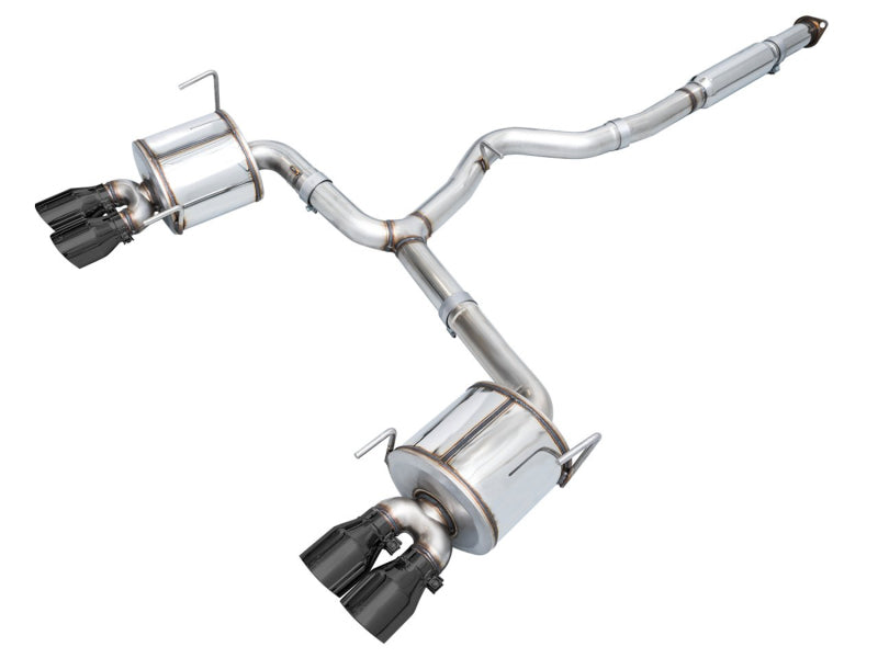 AWE Tuning 2022+ VB Subaru WRX Touring Edition Exhaust - Diamond Black ...