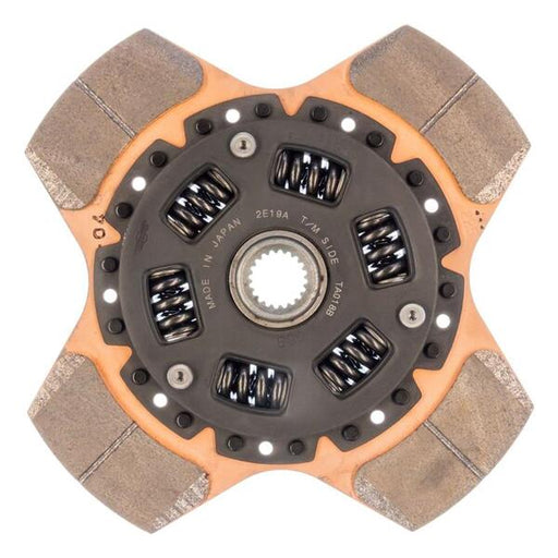 EXEDY Sport Performance Replacement Clutch Disc: Stage 2 Cerametallic 4 Puck Disc PN#MD09T1 available at Damond Motorsports