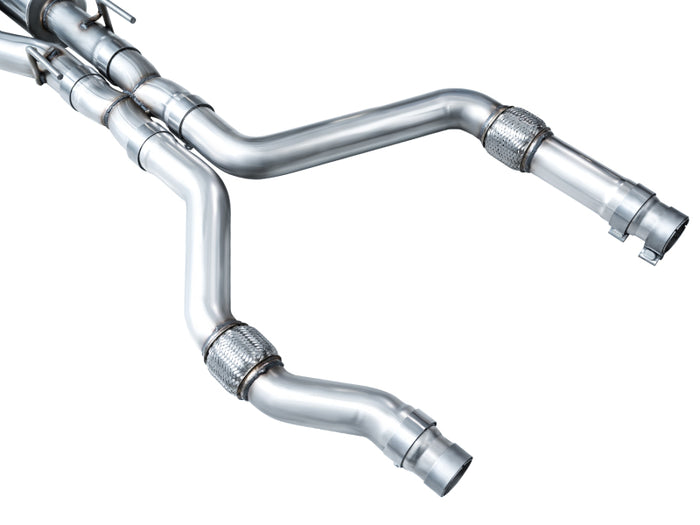 AWE Tuning 2020+ Ford Explorer ST Touring Edition Exhaust w/ Diamond Black Tips available at Damond Motorsports