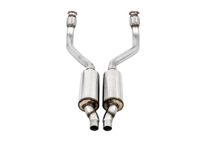 AWE Tuning Audi B8 / C7 3.0T Resonated Downpipes for S4 / S5 / A6 / A7 available at Damond Motorsports